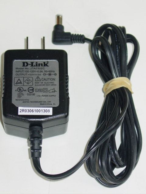 NEW D-Link JTA0302C AC Adapter 5V 3A